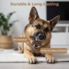 Pet Bamboo Chew Star Toy for Dogs – Fun & Interactive Exercise Play Toy, Durable and Safe for Chewing, Teething, and Dental Health-Brown