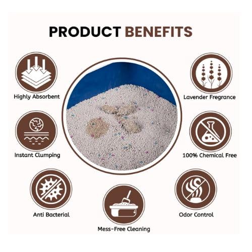 K-Too Cat Litter – 5kg | Super Fast Clumping, Odor Control, Fresh Citrus Fragrance, Low Dust Formula