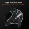 KIKA Pets Muscle Dog Harness for Large Dogs, L Size (21-35 kg Dogs), Midnight Black