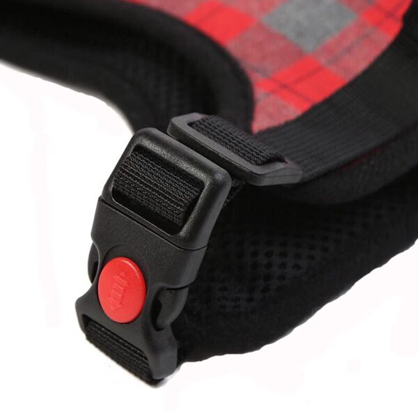 KUTKUT Adjustable & Breathable Pet Vest Harness and Leash No Choke No Pull | for Medium Dogs (Size: XL Adjustable Chest: 46 cm - 50 cm)