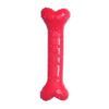 Rubber Chew Dog Bone Toy, Large - 8.5 inch, Color May Vary