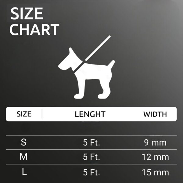 x Indian Hound 15mm Heavy Duty Nylon Rope Dog Cord Leash with Strong Hook for Walking, Running, Training of Small Medium Large Dogs (5ft Long, L, Peacock Blue)