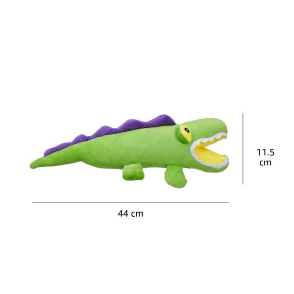 516h0W7MeDL._SL1500_.jpg amazon basics Premium Pet Plush Toy Crocodile | for Dogs & Cats | Soft Durable Fabric | Soft Toy for All Pets