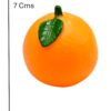 51BuwtYXaHL._SL1500_.jpg The Pets Company Vinyl Squeaky Chew Dog/Puppy Toy for Puppies & Small Dogs | Durable, Animal Design, Non-Toxic, for Playing, Teething and Chewing | Orange - 7 Cm (Color May Vary)