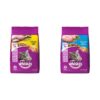 Whiskas Adult (+1 Year) Dry Cat Food, Chicken Flavour, 1.2kg Whiskas Adult (+1 Year) Dry Cat Food, Chicken Flavour, 1.2kg Pack and Adult (+1 Year) Dry Cat Food, Ocean Fish Flavour, 1.2kg Pack