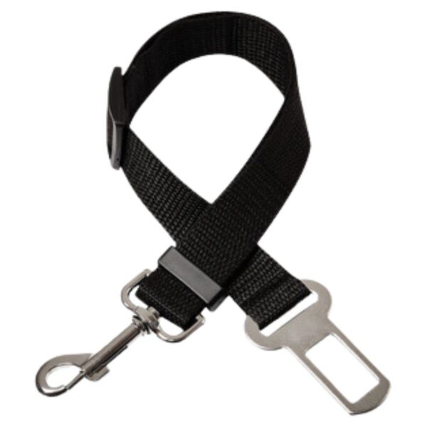 Foodie Puppies Dog Car Seat Belt for Small Medium Size Pets, Adjustable Safety Heavy Duty Elastic Lead Harness for Cars with Elastic Nylon (Tether Leash 70cm)