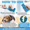 51HAW-r0bFL.jpg PSK PET MART Dog Toothbrush Stick Bristly Brushing Stick Dog Teeth Cleaning Treats Chew Toys Bite Resistant Puppy (TPR) Natural Rubber (Pack of 1)