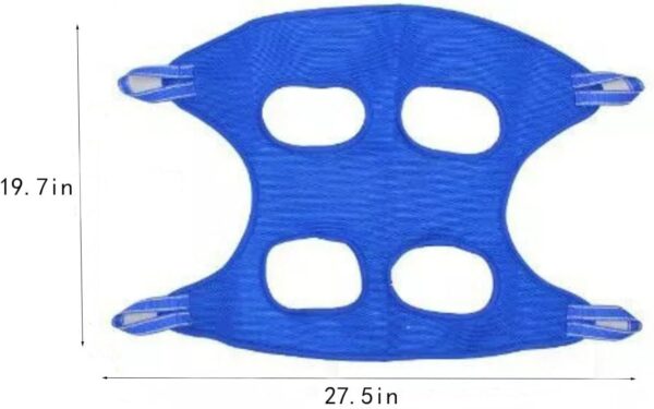 Glaceon Polyester Pet Grooming Hammock Harness with S-Hook Dogs Cats Grooming Sling Restraint Bag Helper, Breathable Dog Nail Clip Bag for Grooming, Bathing, Nail Cutting, Ear, Eye Care, Multi