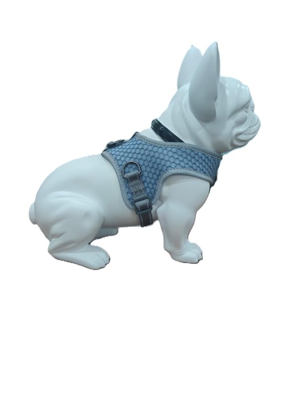 Dog Harness – Adjustable Pet Vest with Easy Control Handle for Outdoor Adventures S Grey
