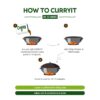 CURRYiT Chettinad Chicken Curry Paste 120g | Ready to Cook in 15 mins | Just add Fresh Mutton, Meat, Fish | Goodness of Ghee | No Preservatives | Eat with Chawal Roti | Indian Masala Gravy