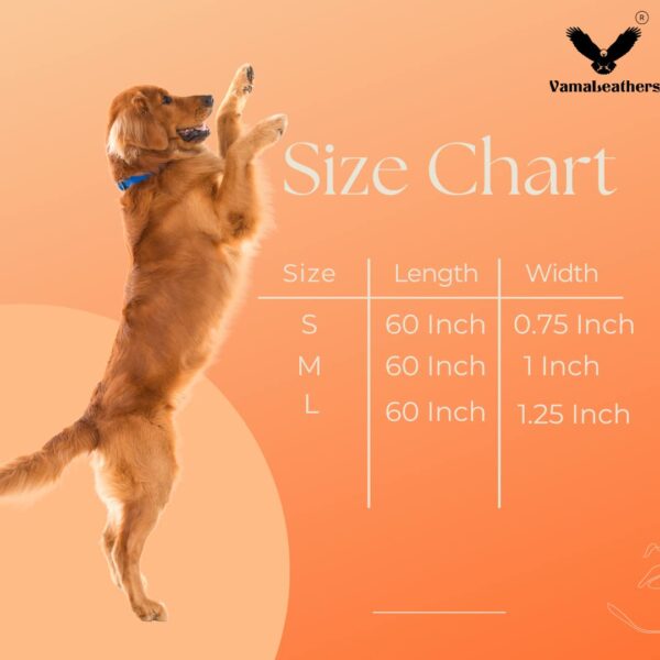 51R4O41eQJL._SL1080_.jpg Vama Leathers I Heavy Duty Strong Leash I Anti Slip Leash I 100% Cotton I Soft & Comfortable to Hold I 2 Handle Leash I for Giant, Ex Large & Large Dogs I Army Green