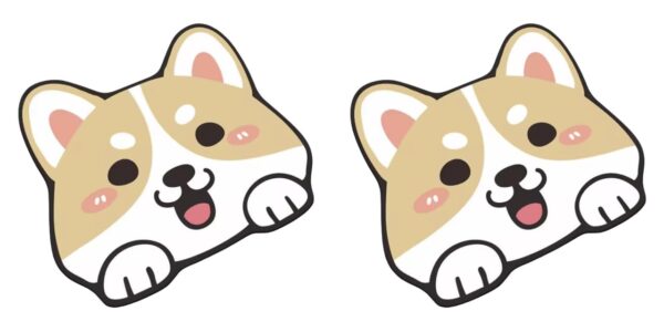 Adorable Crystal Velvet Cartoon Cat Litter Mat - Ultra Soft, 60 x 35cm (White, Coffee, Dog Face) And Adorable Crystal VelvetPolyester Cartoon Litter Mat - Ultra Soft 60 x 35cm (Dog Face) Combo Pack