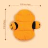 51VGEKDYoFL._SL1081_.jpg 2 in 1 Beehive Puzzle Plush Toy with 3 Detachable Bees for Dogs | Animal Soft Toys | Stuff Toy