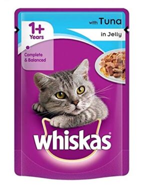 Whiskas Wet Cat Food, Tuna in Jelly, 85 g [Pack of 6]