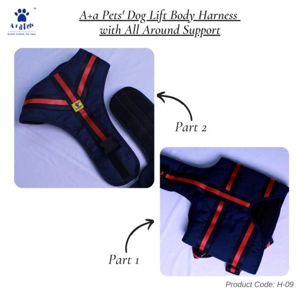 A+a Pets'Dog Lift Full Body Support Harness (XL-2XL)