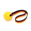 Ball with Rope, Durable Dog Toys for Large Dogs and Ball with Rope, Durable Dog Toys for Large Dogs and Puppies, Interactive Dog Rope Toy for Training and Play Ball for Dental Clean(15.7in)