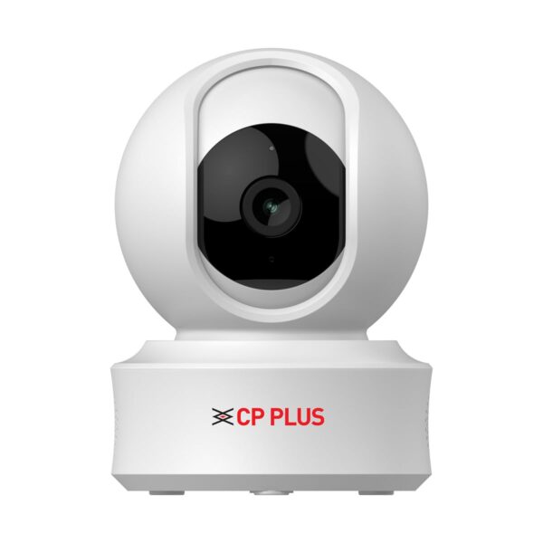 CP PLUS 3MP Resolution Smart Wi-fi CCTV Home Security Camera CP PLUS 3MP Resolution Smart Wi-fi CCTV Home Security Camera | 360° View | Motion Tracking | 2-Way Talk | Cloud & SD Card Support | CTC Cyber Secure Tech | 15M Night Vision | CP-E31Q