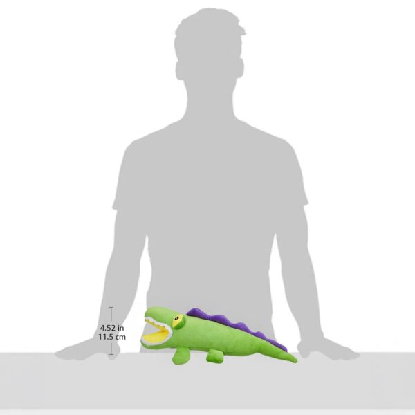 51g-tnAPsmL._SL1500_.jpg amazon basics Premium Pet Plush Toy Crocodile | for Dogs & Cats | Soft Durable Fabric | Soft Toy for All Pets