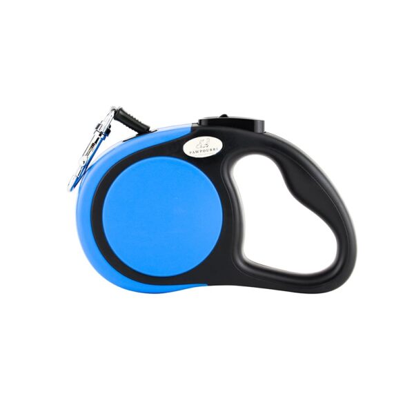 Retractable Dog Leash for Walking, Jogging, Training | One Button Retractable Dog Leash for Walking, Jogging, Training | One Button Brake with Premium Handgrip Suitable for Dogs up to 20Kgs, 5m Long (Blue)