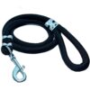 51k9Bw21OPL._SL1000_.jpg Tail 5 Feet Dog Leash with Comfortable Padded Handle for Small Medium and Large Dogs (5FT-1/2'', Black)