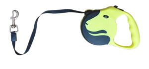 A+a Pets Dog Retractable Leash for Pet (with Lock-Unlock Technology) A+a Pets Dog Retractable Leash for Pet (with Lock-Unlock Technology) (3 Metres, Florescent), Fluorescent, Medium, 80 G
