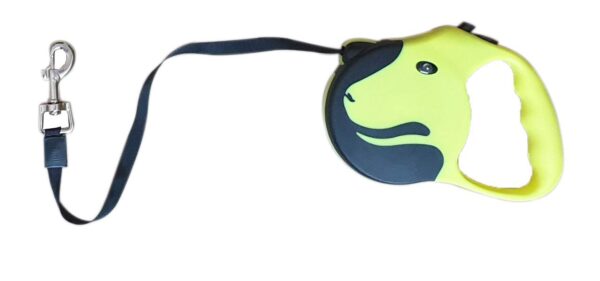 A+a Pets Dog Retractable Leash for Pet (with Lock-Unlock Technology) A+a Pets Dog Retractable Leash for Pet (with Lock-Unlock Technology) (3 Metres, Florescent), Fluorescent, Medium, 80 G