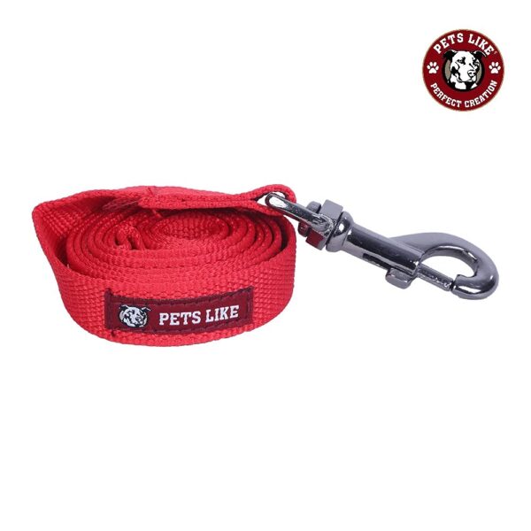 Pets Like Poly Leash, Red (25mm)