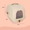 Aurora Litter Den | Enclosed Cat Litter Box with Odour Control & Privacy | Spacious, Easy-Clean, Non-Stick Tray | Hygienic Design for Large Cats & Multi-Cat Homes