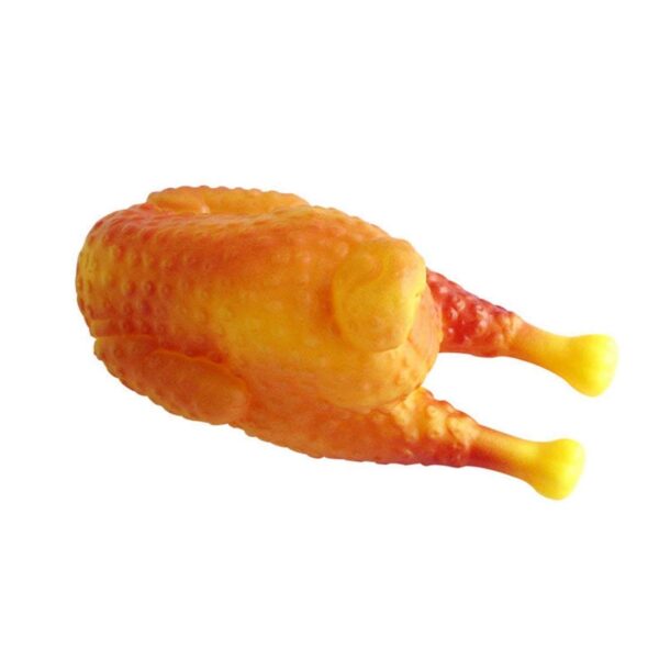 Sage Square Dog Chew Toy Turkey Chicken Interactive Sounding Teeth Pet Training Biting Toys