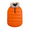 51sKkBN-X2L._SL1313_.jpg The Pets Company Dog Winter Coat Jacket, Clothes, Windproof, Waterproof, Light Weight, Washable, Ultra Warm Thick Fleece Lined Dog Vest for Cold Weather Protection, (Orange, Medium - 20 Inch)
