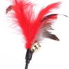 51taAJ8x2aL._SL1001_.jpg The Pets Company Cat Wand Teaser Toy | Feather + Big Fur Feather Ball | for Kittens + Older Cats | Interactive Cat Playing Toy | Set of 2