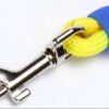 Sage Square Rainbow Colour Weave Nylon Pet Rope Dog Harness Training Walking Leash (Medium)