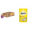 Whiskas Wet Cat Food for Adult Cats (1+Years), Chicken in Whiskas Wet Cat Food for Adult Cats (1+Years), Chicken in Gravy Flavour, 96 Pouches (96 x 85g) & Cat Treat, Tasty Chicken Flavour - 85 g