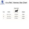 A+a Pets' Step in Harness for Dogs Cats Puppies in Soft Nylon Waterproof Material (Abstract Design, Large, Yellow/Blue)