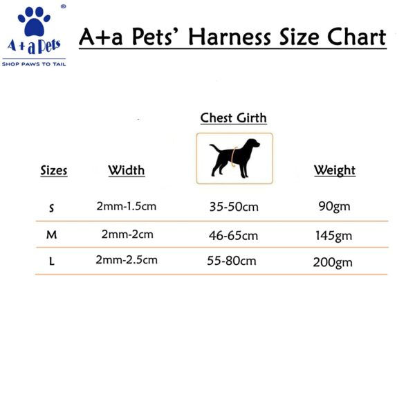 A+a Pets' Step in Harness for Dogs Cats Puppies in Soft Nylon Waterproof Material (Abstract Design, Large, Yellow/Blue)