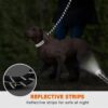 51yATZ2yeOL._SL1080_.jpg Premium Reflective NoβPull Dog Harness with Rope Leash β Adjustable Vest with Handle & Front/Back Leash Clips | Heavy-Duty, Comfortable Belt for Training, Walking, Hiking (Red, Large)