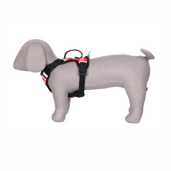 Dog Padded Harness| Easy Control Handle for Small, Medium & Large Dogs| Dog Harness Comes with Red-Orange Mix Color for Small Size Dogs