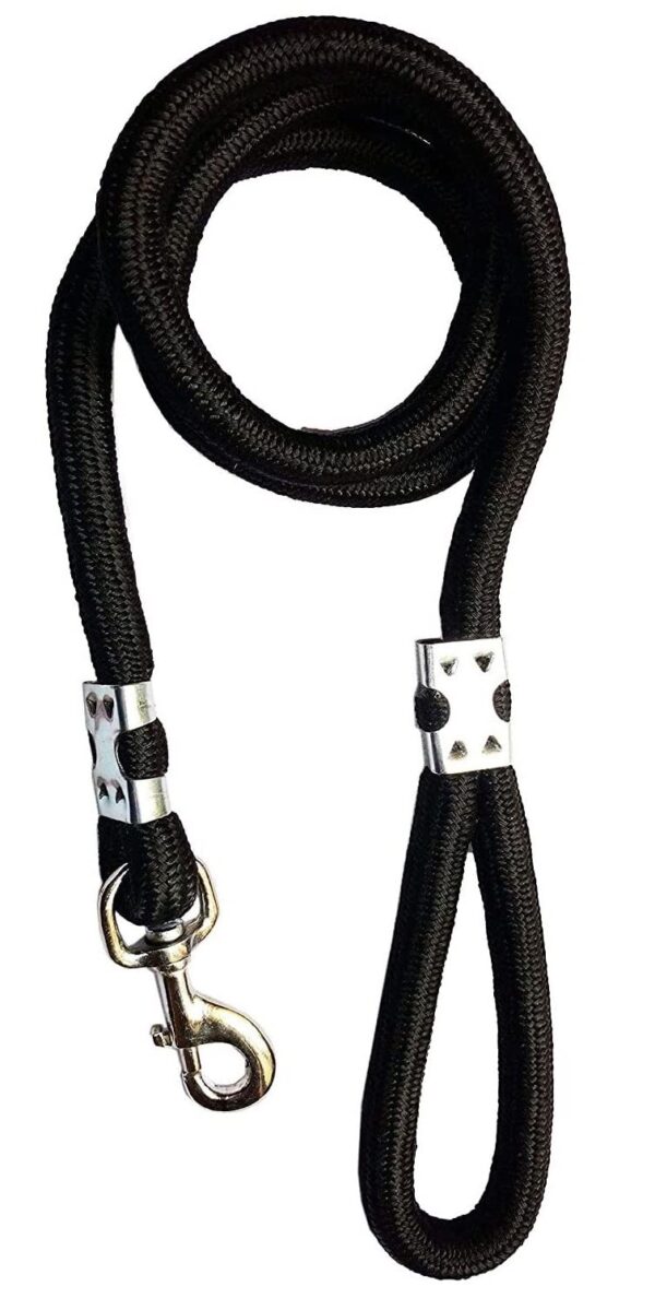 6197mTQKL._SL1495_.jpg Woofy Combo Half Dog Collar Chain Choke Collar and Training Leash for Large Breed with Strong Cast Hook (12mm) 1 Inch Choke Collar Width