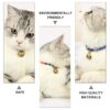Dog Trust Ethnic Pet Collar with Bell Safety Adjustable Cat Necklace Ethnic Style Cat Collar Pack of 1 pcs
