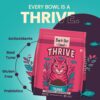 61kLAj9oL._SL1000_.jpg Thrive - Bark Out Loud Real Tuna Fish Dry Cat Food | Antioxidants, Omega, Multivitamins | Yucca for Digestion 4.8 Kg