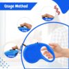 61-lLRo-HVL._SL1000_.jpg Retractable Dog Leash| Heavy Duty 3 Meter| 360°Tangle Free| Strong Nylon Tape with Anti-Slip Handle| One Click Bracke Lock for Dogs Upto 50kgs (Blue)