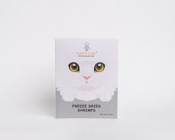 Dry Cat Food - 40 GMS (Freeze Dried Shrimps) Dry Cat Food - 40 GMS (Freeze Dried Shrimps)