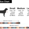 Qpets Nylon Bohemia Style Dog Collar With Patterns Adjustable 40-60Cm Soft Comfy Pet Collars Dog Belt For Small Medium Large 30-40Kg Dogs (Size:L), Multicolor