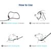WePet Durable Dog Leash For Medium Large Dogs, Sturdy Reflective Leashes, Supports Strong Pulling, Comfortable Padded Handle, Slip Rope Lead For Walking And Training,?22 cm
