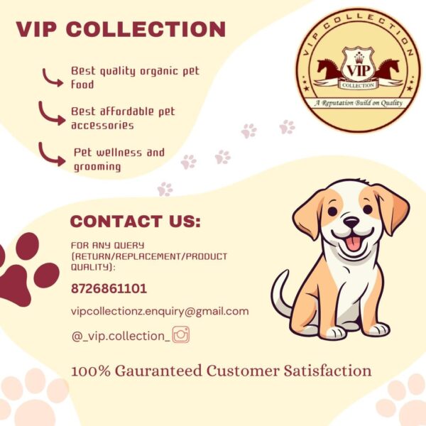 VIP Collection Nylon Dog Leash with Trigger Snap Hook for Comfortable and Convenient Walking and Training 5 feet Length (Brown, Extra Large)
