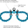 613wmZWKHS._SL1026_.jpg 2022 Newest Nylon Tactial 6 ft Anti Pull Traffic Control Padded Double Dog Lead Bungee Training Double Head Dog Leash for Two Small and Medium Dogs