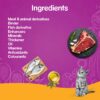 6141fZ9aqRL._SL1100_.jpg Whiskas Adult (+1 Year) Wet Cat Food, Tuna In Jelly, 24 Pouches (24 X 85G) & Chicken In Gravy, 24 Pouches (24 X 85G), 1 Count