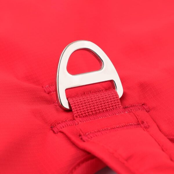 Outdoor Sports Harness for Dog Safety | Adjustable Pet Vest with Easy Control Handle for Outdoor Adventures Red