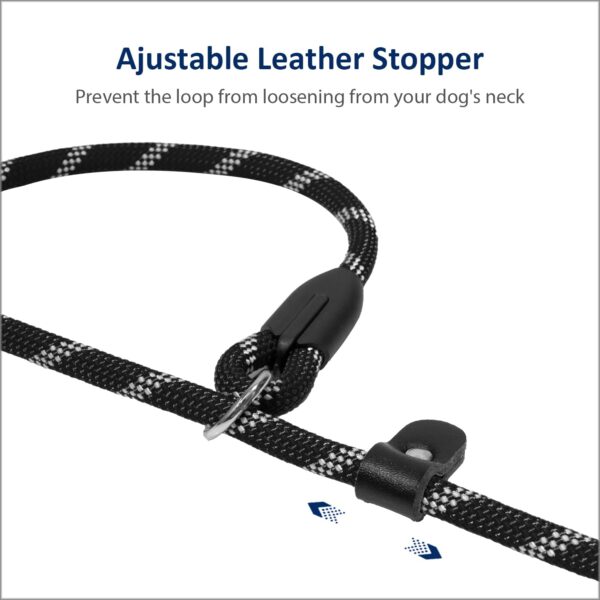 WePet Durable Dog Leash For Medium Large Dogs, Sturdy Reflective Leashes, Supports Strong Pulling, Comfortable Padded Handle, Slip Rope Lead For Walking And Training,?22 cm