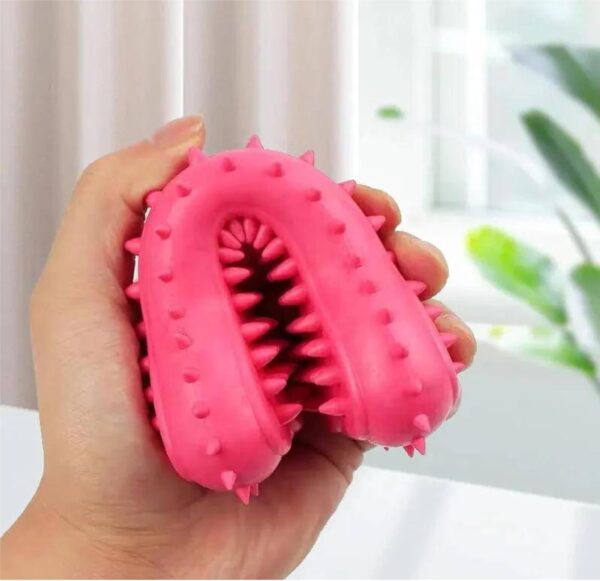 614rKKNInsL._SL1500_.jpg PremiumAV Durable Dog Chew Toy – TPR Rubber Barbed Bone for Aggressive Chewers, Indestructible Teeth Cleaning Toy, Interactive Chew & Fetch for Strong Jaws and Dental Health